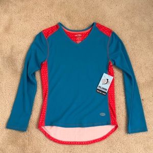 Girls Freeline V-neck Long Sleeve T-shirt NWT